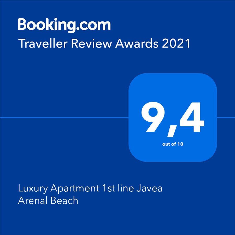 Luxury Apartment 1St Line Javea Arenal Beach Jávea Exterior foto